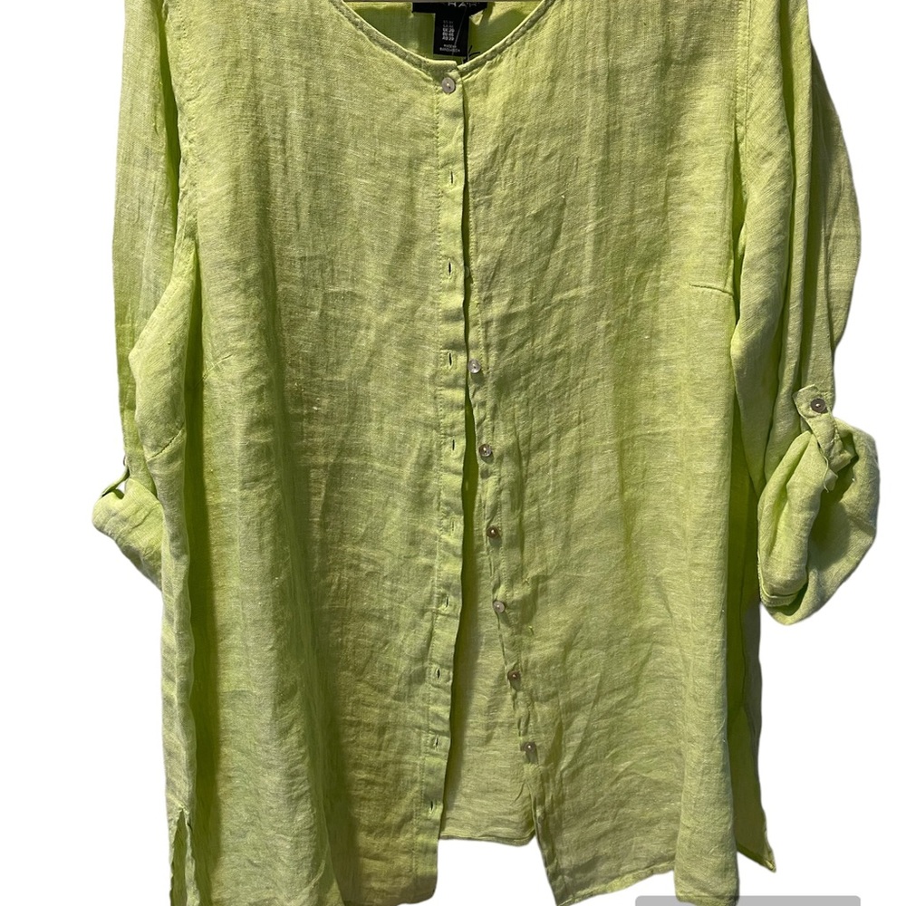 TAHARI 100%LINEN 1X